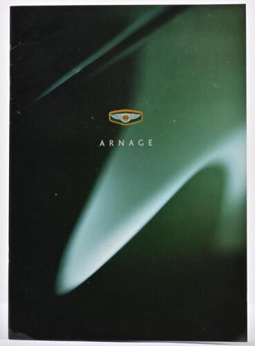 BENTLEY: A Bentley 'ARNAGE' colour sales brochure