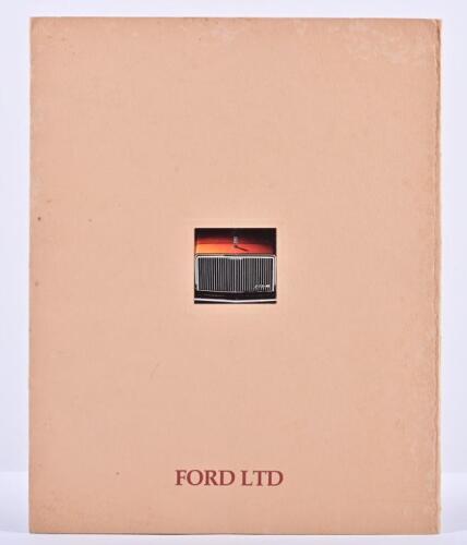 FORD: A 1976 Ford Motor Company Of Australia Limited 'FORD LTD' sales brochure