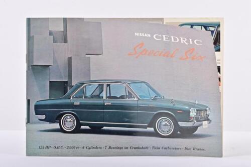 NISSAN: A 'NISSAN CEDRIC Special Six' sales brochure