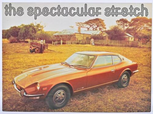 DATSUN: A 1974 Nissan Motor Co. (Australia) Pty.Ltd Datsun 240Z colour sales brochure