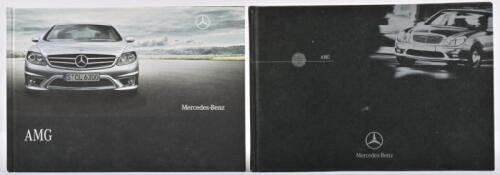 AMG: Two AMG high quality sales brochures. 2002 & 2007 AMG model range sales brochures