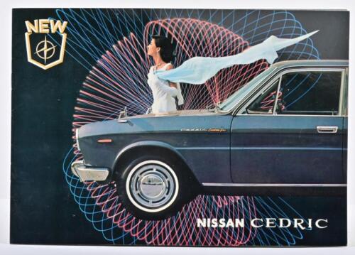 NISSAN: A 'NISSAN CEDRIC' sales brochure by NISSAN MOTOR CO., LTD. Circa 1960's