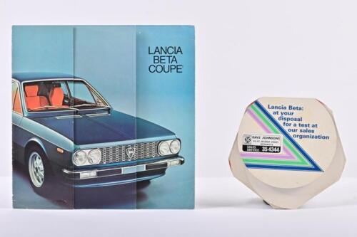 LANCIA: Two 1970's Lancia sales brochure. Beta & Beta Coupe brochures