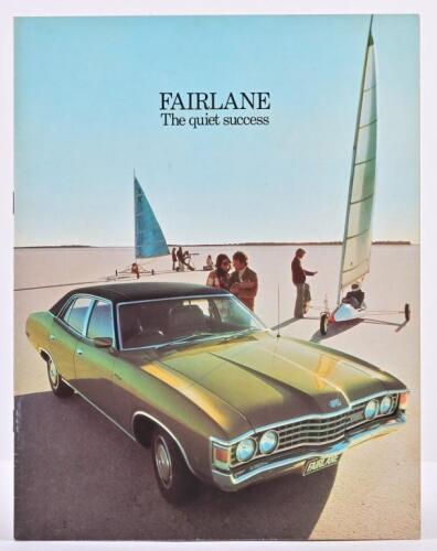 FORD: A 1973 Ford Motor Company Of Australia Limited Ford Fairlane (ZF) sales brochure - 'FAIRLANE The quiet success'