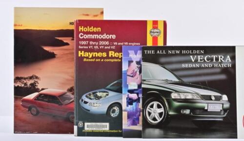 HOLDEN: Four items of Holden related literature. Apollo, Vectra brochure. Holden Commodore (VT - VZ) Haynes Repair Manual