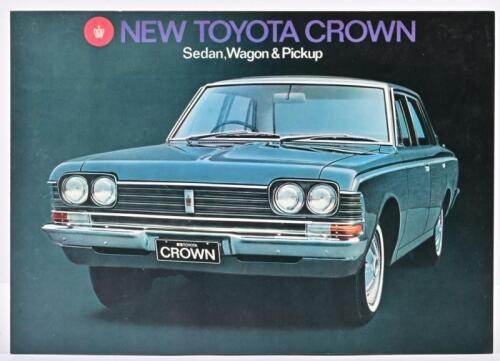 TOYOTA: An original 1960's 'NEW TOYOTA CROWN' sales brochure