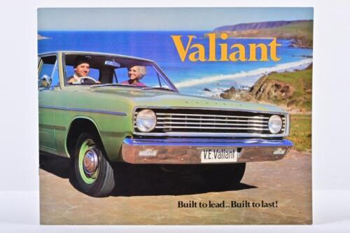VALIANT: A superb 1960's Chrysler Australia V.E.Valiant colour sales brochure