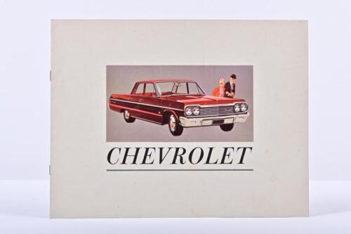 CHEVROLET: A 1964 General Motors-Holden's Pty Limited 'CHEVROLET' sales brochure