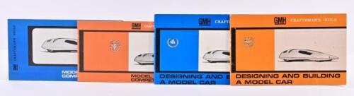 GMH: Four small booklets produced by General Motor's Holden for designing and building a model car. Circa 1960's