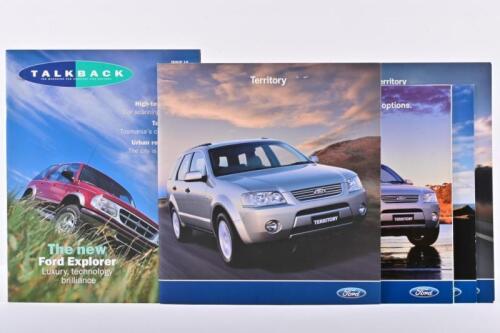 FORD: Two modern Ford related items. March 2006 'Territory' brochure