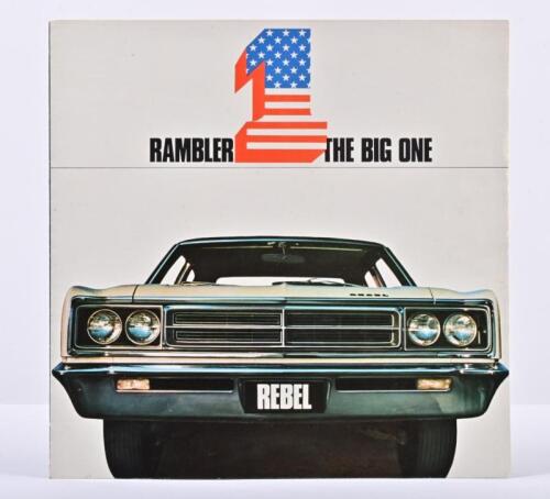 RAMBLER: A 1970 Australian Motor Industries Limited Rambler sales brochure - 'RAMBLER '1' THE BIG ONE'