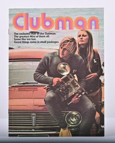 MINI: An original 1971 British Leyland Motor Corporation of Australia Mini 'CLUBMAN' sales brochure