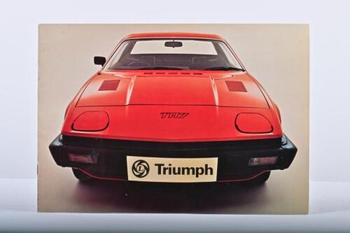 TRIUMPH: A 1976 Triumph TR7 sales brochure