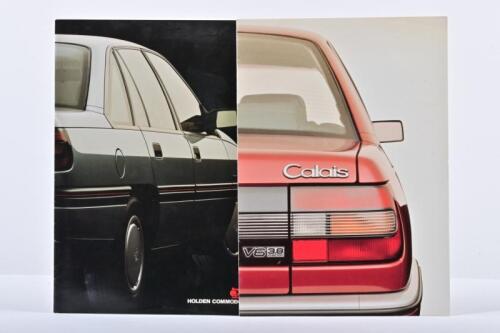 HOLDEN: Two late 1980's Holden sales brochures. Commodore Range & Calais brochures