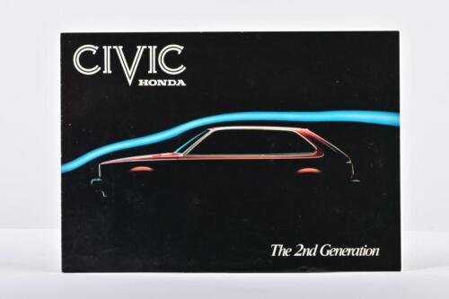 HONDA: A 1979 Honda CIVIC sales brochure