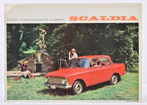 SCALDIA-VOLGA: An interesting Scaldia-Volga colour sales brochure. Circa 1960's