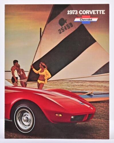 CHEVROLET: A '1973 CORVETTE' four page sales brochure