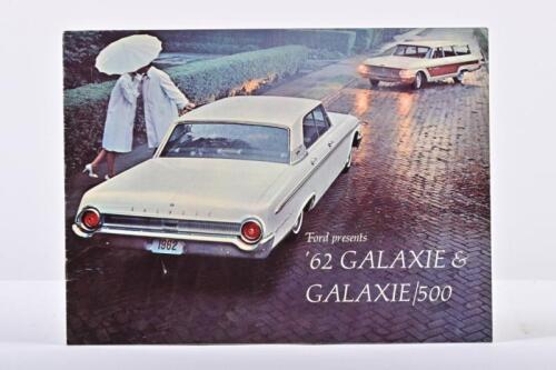 FORD: A 1962 Ford Galaxie model sales brochure. Galaxie & Galaxie/500 models