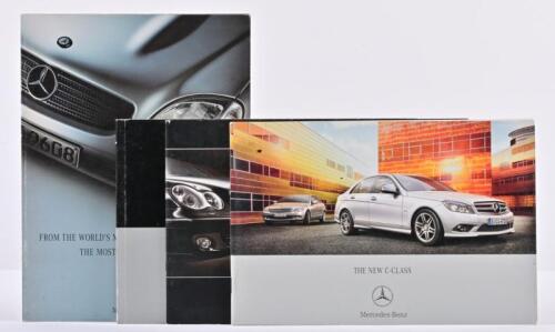 MERCEDES-BENZ: A collection of 1990's/2000's Mercedes-Benz model range sales brochures. 1997 model range brochure