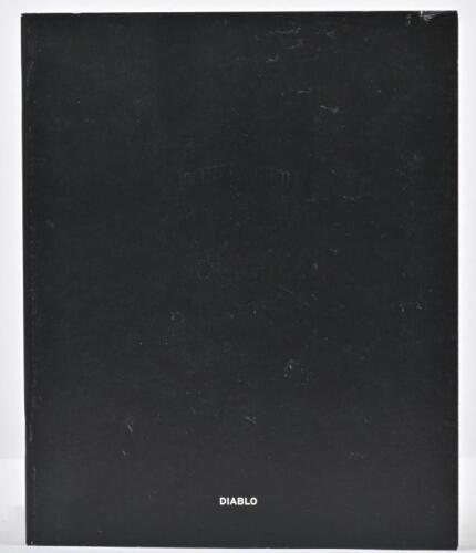 LAMBORGHINI: A Lamborghini Diablo sales brochure. Diablo SV, Diablo VT, Diablo Roadster details