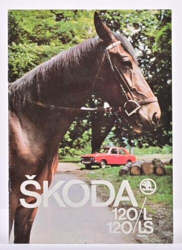 SKODA: An original SKODA 120/L, 120/LS sales brochure