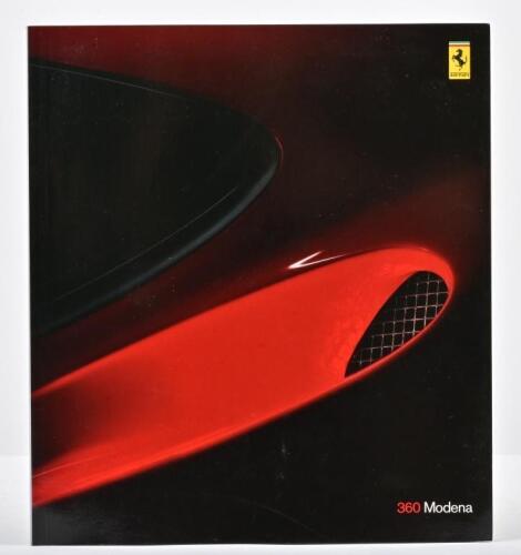 FERRARI: A 1999 360 Modena high quality sales brochure. Excellent