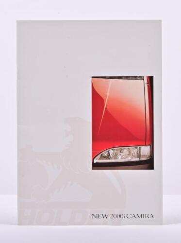 HOLDEN: A 1987 Holden 'NEW 2000i CAMIRA' colour sales brochure. SLi2000 model references