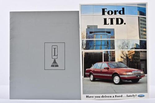 FORD: Two Ford Company of Australia Limited 'LTD' colour sales brochures. 1984 LTD quality sales brochure