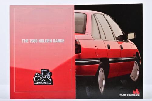 HOLDEN: Two Holden sales brochures. 1991 Holden Commodore model range sales brochure