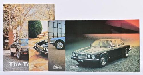 JAGUAR: Four items of Jaguar literature. November 1984, JRA Limited Jaguar XJ model brochures & 1977 Jaguar XJS Modern Motor Road Test