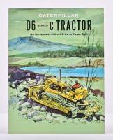 CATERPILLAR: A Caterpillar D6 Series C TRACTOR sales brochure as produced for William Adams Tractors