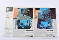 FORD: Two Ford Motor Company of Australia Limited Ford Tractor sales brochures covering 6700 and 7700 models - 2