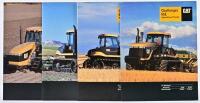 CATERPILLAR: Four 1997 Caterpillar Agricultural Tractor sales brochures for Challenger 55, 65E, 75E, 85E models