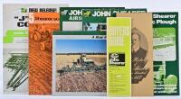 SHEARER: A collection of John Shearer product catalogues and other literature items. Cultivator, Scarifiers, Airseeders, Combines, Ploughs brochures