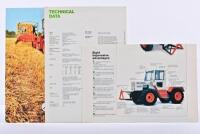 MERCEDES-BENZ: Three 1973/74 MB trac 65/70 sales brochures - 2