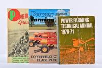 POWER FARMING: Three POWER FARMING publications. 'POWER FARMING TECHNICAL ANNUAL 1970-71'