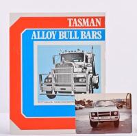 TASMAN: A 'TASMAN ALLOY BULL BARS' sales brochure. Circa 1970's