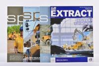 VOLVO: A group of four Volvo corporate magazines. 'spirit' Volvo Construction and Equipment Magazines