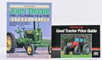 TRACTORS: Two softcover Buyer's Guide and Price Guide for tractors. 'Illustrated JOHN DEERE TWO-CYLINDER TRACTOR BUYER'S GUIDE'