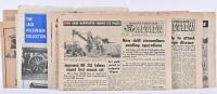 MASSEY-FERGUSON: A collection of newspapers. 'MASSEY-FERGUSON REVIEW' - ranging in years from 1968 to 1971
