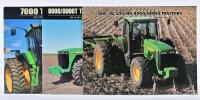 JOHN DEERE: Three late 1990's/2000 John Deere sales brochures for 7000 and 8000 series tractors
