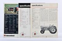 INTERNATIONAL: Three 1970's International Harvester Company of Australia colour tractor sales brochures. 686, 756, 696 & 766 model brochures - 2