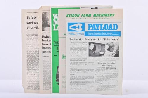 TRUCKING: A collection of six trucking related publications and brochures