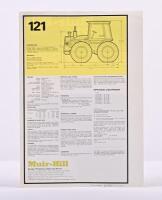 MUIR-HILL: A 1973 'Muir-Hill 121' single sheet, double sided sales brochure - 2