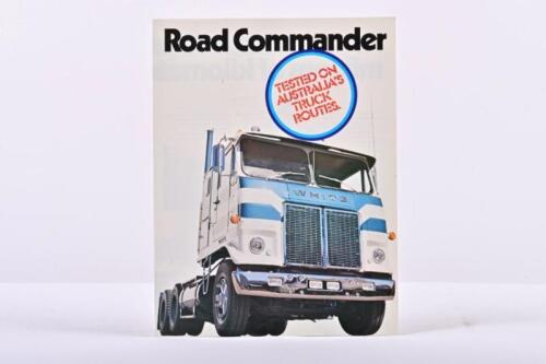 WHITE: A White Trucks 'Road Commander' (MODEL RC42D/MODEL RC64D) colour sales brochure