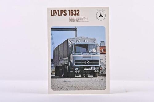 MERCEDES-BENZ: A 1974 Mercedes-Benz 'LP/LPS 1632' model range sales brochure