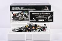 COMMODORE: A limited edition 1:18 scale Classic Carlectables Holden VE Series II Commodore as race by T. Kelly in 2011 Jack Daniels racing, #7, with COA numbered 92/500, in double fitted box