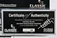 COMMODORE: A limited edition 1:18 scale Classic Carlectables Holden VE Series II Commodore as race by T. Kelly in 2011 Jack Daniels racing, #7, with COA numbered 92/500, in double fitted box - 2