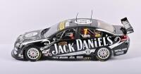 COMMODORE: A limited edition 1:18 scale Classic Carlectables Holden VE Series II Commodore as race by T. Kelly in 2011 Jack Daniels racing, #7, with COA numbered 92/500, in double fitted box - 4