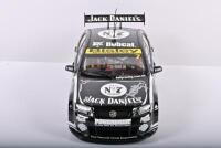 COMMODORE: A limited edition 1:18 scale Classic Carlectables Holden VE Series II Commodore as race by T. Kelly in 2011 Jack Daniels racing, #7, with COA numbered 92/500, in double fitted box - 5